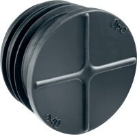 Dichtstopfen 40mm für Leerrohre, VPE: 20 Stück