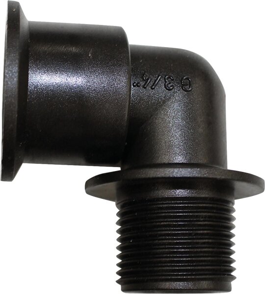 Bogen 90° Kunststoff IG 3/4" x AG 3/4"