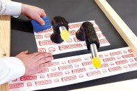 Leitungsmanschette FRGD125 für Rohre 100-130mm Tyvek Klebekragen