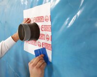 Leitungsmanschette FRGD125 für Rohre 100-130mm Tyvek Klebekragen