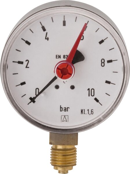 Manometer Solar RF 63 D201 Solar 63mm G 1/4 B radial 0/10 bar