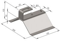 Aufdachhaken Welleternit