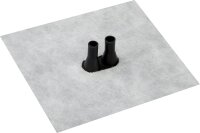 Doppelleitungsmanschette DD3 2 x 8-12 mm Vlies-Butyl...