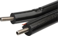 Solar-Flexrohr 2 in 2 DN 12, 25m mit Isolierung und Fühlerkabel