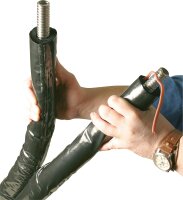 Solar-Flexrohr 2 in 2 DN 25, 5m mit Isolierung und...