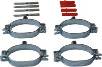 Ovalschellenset für Solar-Flexrohr 2in2 DN 12 (4...