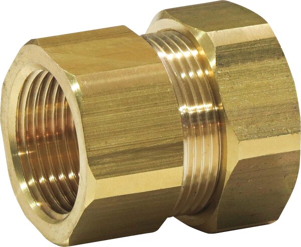 Quick Fix Pro - Verschraubung DN16 x 1/2" IG, Steckfitting, Messing