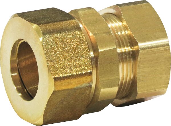 Quick Fix Pro - Verschraubung DN25 x 22mm Klemmringver- schraubung, Messing