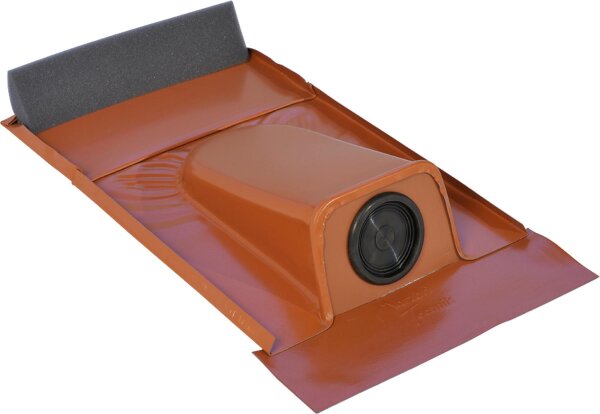 Solar-Rohrdurchführung Typ Ton Bleiplatte mit EPDM Tülle, Ø 20-65mm,schwarz-grau,VPE=2 Stk.