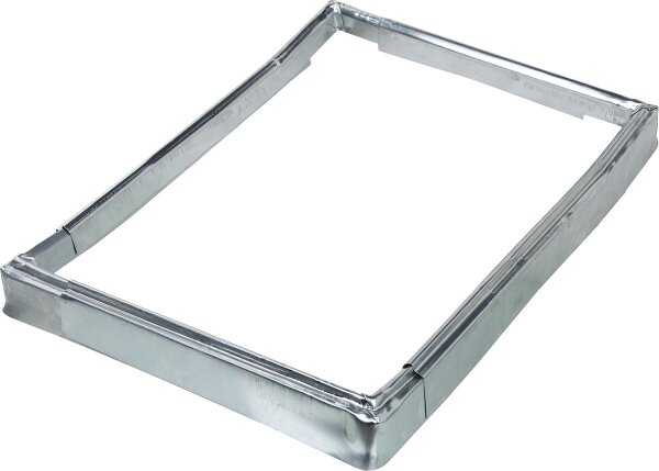 Überhangsteckrahmen Titanzink für Kamineinfassung,Schenkel- länge 310x440mm