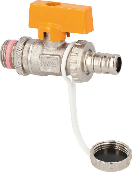Solar KFE-Kugelhahn DN15 (1/2") einsetzbar bis 200°C