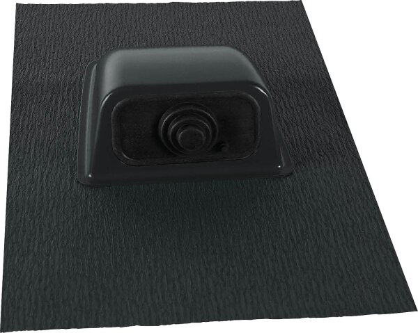 Rohrdurchführung AufdachDICHT Einzeldurchführung 10-55mm/2-10mm, schwarz