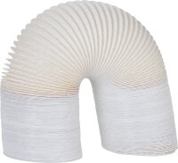 Kunststoff-Flexschlauch f. Dunstabzugshaube DN 125, grau...