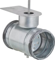 Absprerrklappe NW 125 dicht schliessend, mit Motor-...