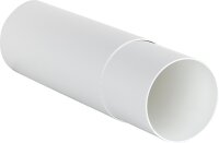 Teleskoprohre weiß, 125 mm