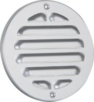 Wetterschutzgitter,rund,Alu 150 mm  mit Insektenschutz...