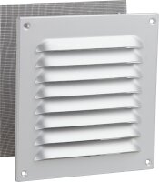 Wetterschutzgitter,Alu eloxiert 150x150 mm mit...