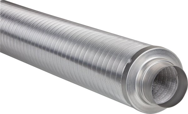 Flexible-Telefonie- Rohrschalldämpfer  125 mm Dämmung 50 mm  FSD125