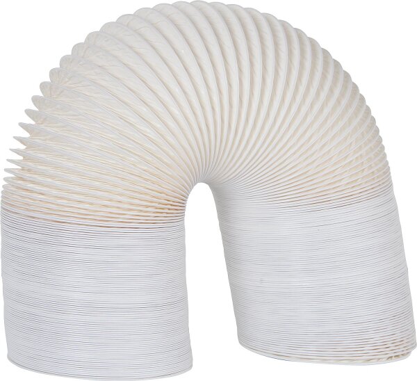 Kunststoff-Flexschlauch 100 für Dunstabzugshauben weiß Typ 1056 DN 100    /Rolle 6m