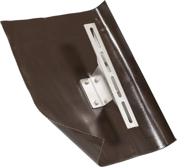 Solarflex-Universalträgerpfanne braun 400/560mm, Stütze Edelstahl passend für Lattung 30 x 50