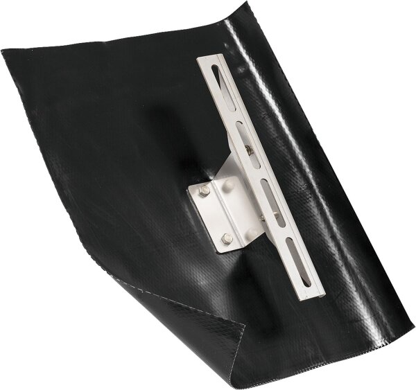 Solarflex-Universalträgerpfanne schwarz 400/560mm, Stütze Edelstahl passend für Lattung 30 x 50