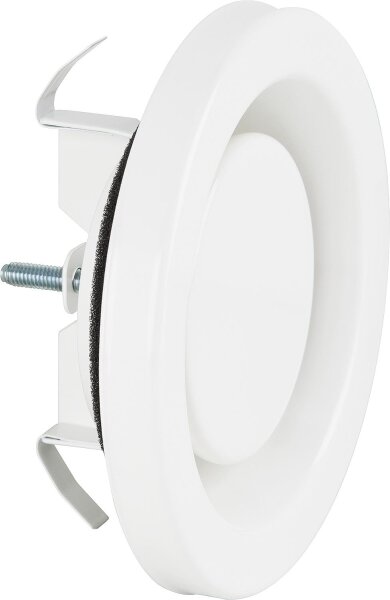 Abluftelement AEE 80 Weiß RAL 9016, Anschluss-Ø 80 mm, Außen-Ø 106 mm