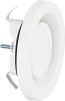 Abluftelement AEE 160 Weiß RAL 9016,...