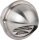 Lufthaube mit Lamellengitter V2A bis 350 m³/h mit Fliegengitter Anschluss Ø160mm,Außenmaß Ø212mm