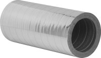 Dämmrohr DN200, L=1000mm mit Alubeschichtung, 20mm...