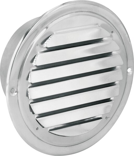 Lüftungsgitter,Edelstahl V2A Ø125mm
