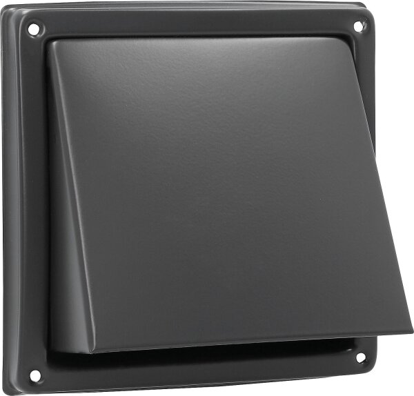 Ablufthaube RAL 7021,  Anschlussstutzen Ø 100 mm