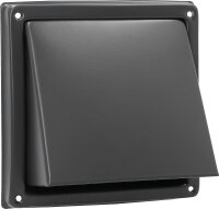 Ablufthaube RAL 7021,  Anschlussstutzen Ø 150 mm