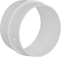 Innenverbinder KST DN 100mm weiß