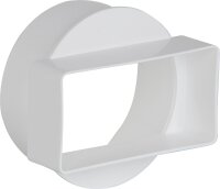 Übergangstück Rund/Flach