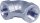 Winkel 90° V4A  2 1/2" EF 90