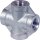 Kreuzstück V4A 1.4436  3/8" EF 180 IG/IG