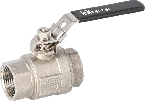 Edelstahlkugelhahn 2-teilig DN20 (3/4") voller Durchgang 1.4408