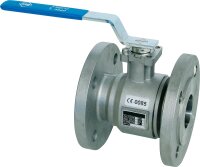 Flanschkugelhahn aus Edelstahl PN 16 Typ 76 E DN 65...