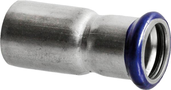 Edelstahl-Pressfitting M-Kontur Reduzierstück 18x15 a/i