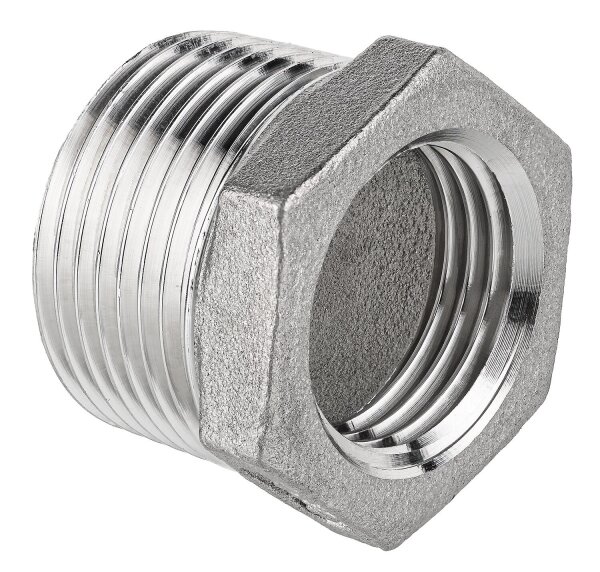 Edelstahl-Gewindefitting Red.Stück 1 1/4" x 3/4"