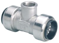 Edelstahl-Steckfitting T-Stück  (i/IG/i) 18x1/2x18 mm