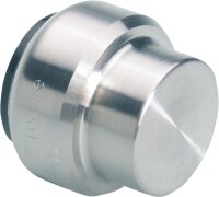 Edelstahl-Steckfitting Kappe (i) 15 mm