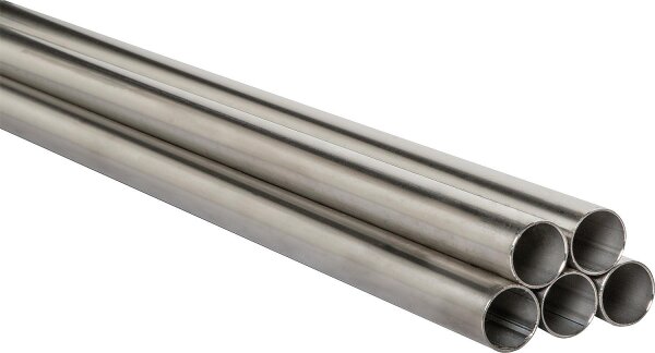 Edelstahlrohr mit DVGW Zulassung 54 x 1,5 mm 5 Rohre a´6m im Bund
