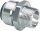 Edelstahl-Steckfitting Übergangsnippel (i/AG) 28x3/4``