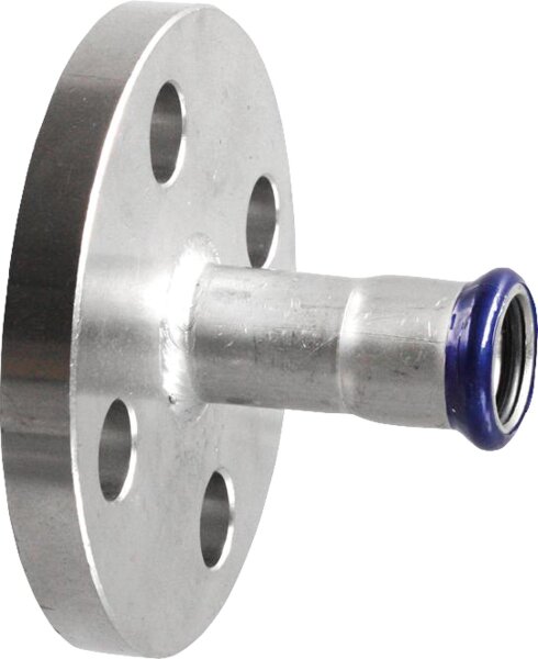Edelstahl-Pressfitting M-Kontur Uebergangsflansch PN 16, DN 108