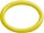 Dichtring HNBR (gelb), für Gas, DN 88,9, Edelstahl Gas