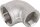 Winkel 90° reduziert V4A 1 1/4"  x 3/4"