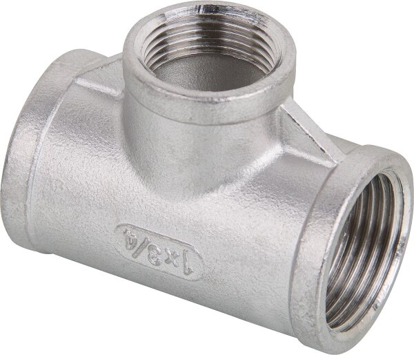 T-Stück reduziert V4A 2" x 1 1/2"