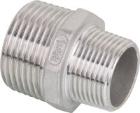 Doppelnippel reduziert V4A  1" x 3/8"