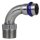 Edelstahl Pressfitting V-Kontur Übergangsbogen 90 ° mit AG 18mm x DN 15 (1/2")